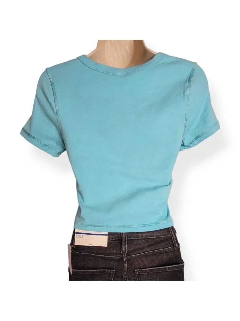 Wild Fable Blue Crop Top XXL